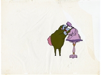 1968 Beatles Yellow Submarine Original Animation Cels including John Lennon! (6)