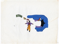 1968 Beatles Yellow Submarine Original Animation Cels including John Lennon! (6)