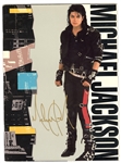 Michael Jackson Signed 1988 "BAD" Tour Program (REAL)