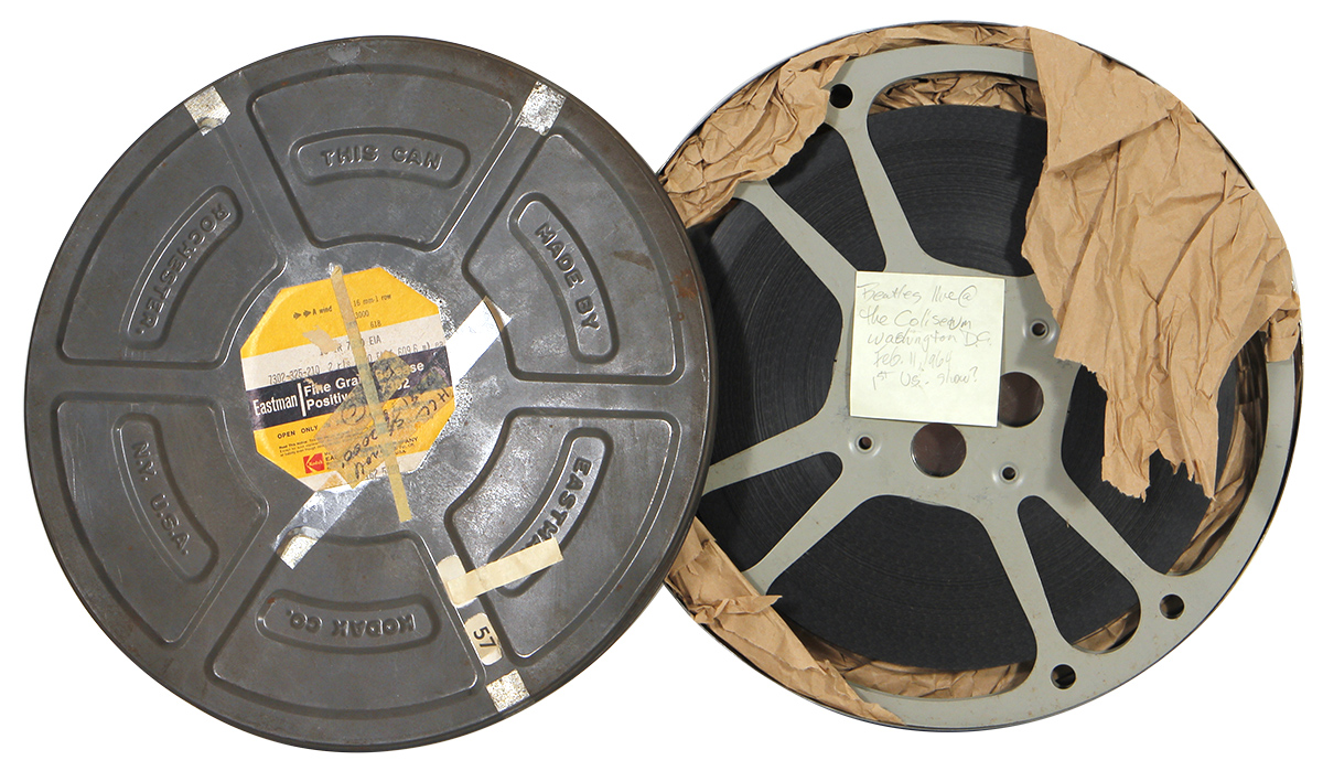 Lot Detail - The Beatles Original 16mm 2/11/1964 Historic