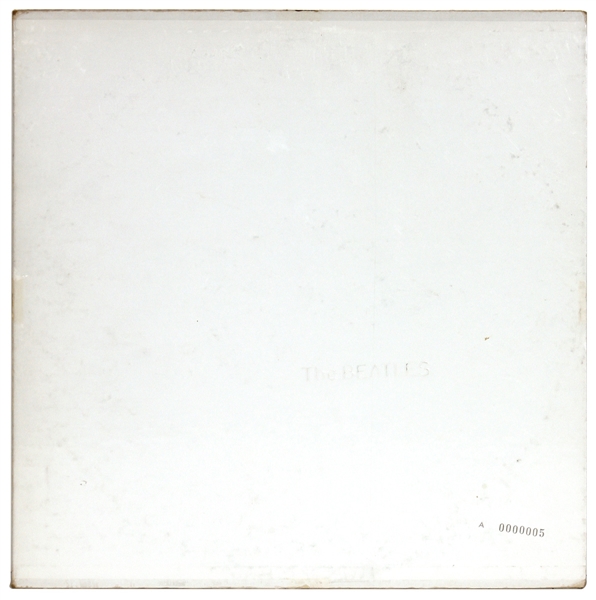 The Beatles White Album No. 0000005 Extremely Low Number Capitol Records President Stanley Gortikov’s Copy! (Who Signed the Beatles)