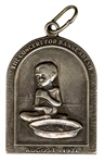 The Concert for Bangladesh (George Harrison, Ringo Starr, Eric Clapton) Original Vintage Sterling Silver Pendant/Charm from Apple Executive