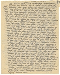 Woody Guthrie Handwritten and Signed 18 Page Three Times Signed Important Letter