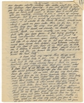 Woody Guthrie Handwritten and Signed 18 Page Three Times Signed Important Letter