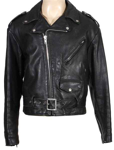 Guns N’ Roses Slash Owned, Stage Worn & Band Signed Leather Jacket from 1992 Tour! (REAL)