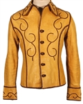 Elvis Presley Owned and Worn Custom-Made Brown Leather Jacket (Paul Lichter Provenance)