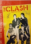 The Clash Signed 1978 “Sort it Out” Concert Poster (REAL)
