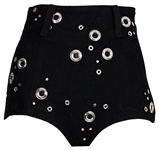 Lady Gaga 2017 Coachella Stage Worn Ashton Michael Custom Shorts (Photo-Matched)