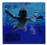 Nirvana Band Signed Nevermind CD Cover (REAL)