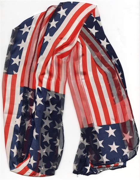 Jimi Hendrix Owned & Stage Worn American Flag Headband