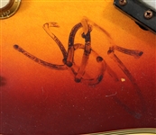 The Plasmatics Wendy O. Williams Chainsawed Guitar Also Signed by the Band