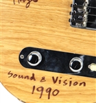 David Bowie Owned, Played and Signed Leo Telecaster Guitar from 1990 Sound & Vision Tour (REAL)