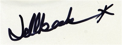 Jeff Beck Signed and Played Signature Model Guitar (REAL)