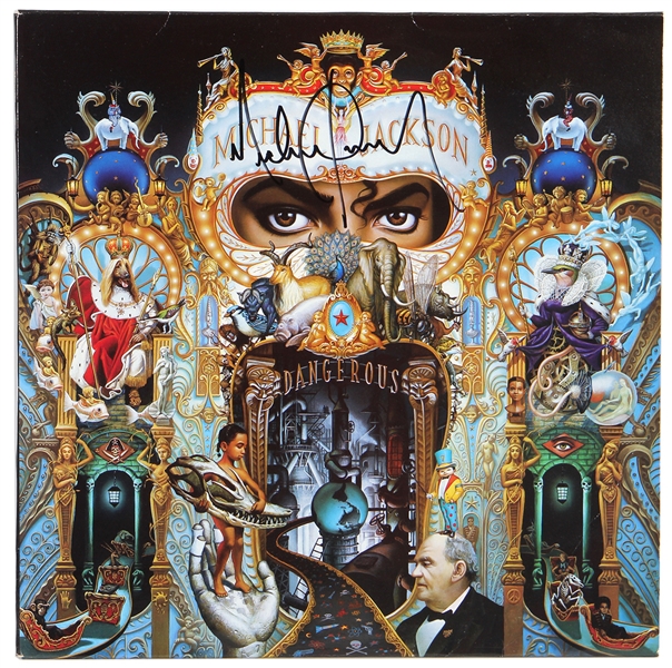 Michael Jackson Signed “Dangerous” Album (REAL)