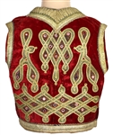 Jimi Hendrix Owned & Worn Red Velvet Vest (Al Hendrix LOA)