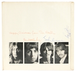 The Beatles John Lennon & Paul McCartney Signed "White Album" with “Happy Christmas From the Beatles” Inscription (Caiazzo & REAL)