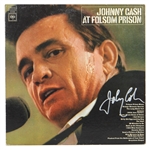 Johnny Cash Signed “At Folsom Prison” Album
