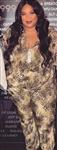 Lizzo Red Carpet Worn Miscreants Animal Print Track Suit (Photo-Matched)