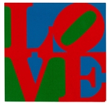 Robert Indiana 1965 “LOVE” Original MoMA Christmas Card with Envelope