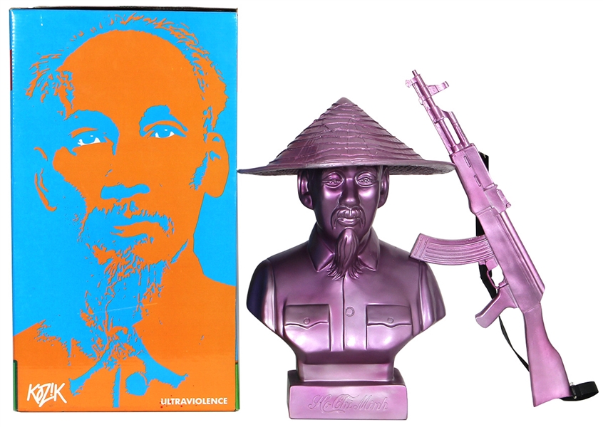 Ho Chi Minh (Purple) by Frank Kozik Limited Edition