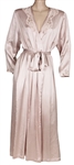Courtney Love Early Stage Worn Long Pale Beige Pink Peignoir Robe