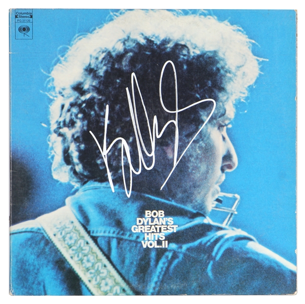 Bob Dylan Signed "Greatest Hits Vol. II" Album REAL