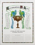 Celebration of Life Music Festival Original 1971 Concert Poster Featuring B.B. King, Sly and the Family Stone, Beach Boys, Allman Brothers and More