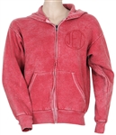 Christina Aguilera Owned and Worn "Jet" Pink Hoodie Sweatshirt (Photo-Matched)