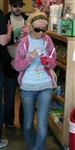 Christina Aguilera Owned and Worn Jet Pink Hoodie Sweatshirt (Photo-Matched)