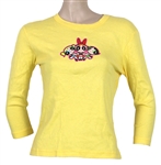 Carmen Electra Owned & Worn Yellow Powerpuff Girls Shirt