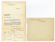 Admiral Richard E. Byrd Autograph Collection (3)