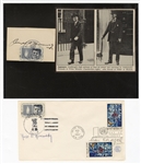 Rose Kennedy (and Marc Chagall) and Joseph Kennedy Autographs
