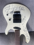 Metallica Vintage 1993 Black Album Era Band Signed Guitar (REAL)