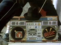 Original Boombox Ghetto Blaster Movie Prop Used in “Breakin” Movie