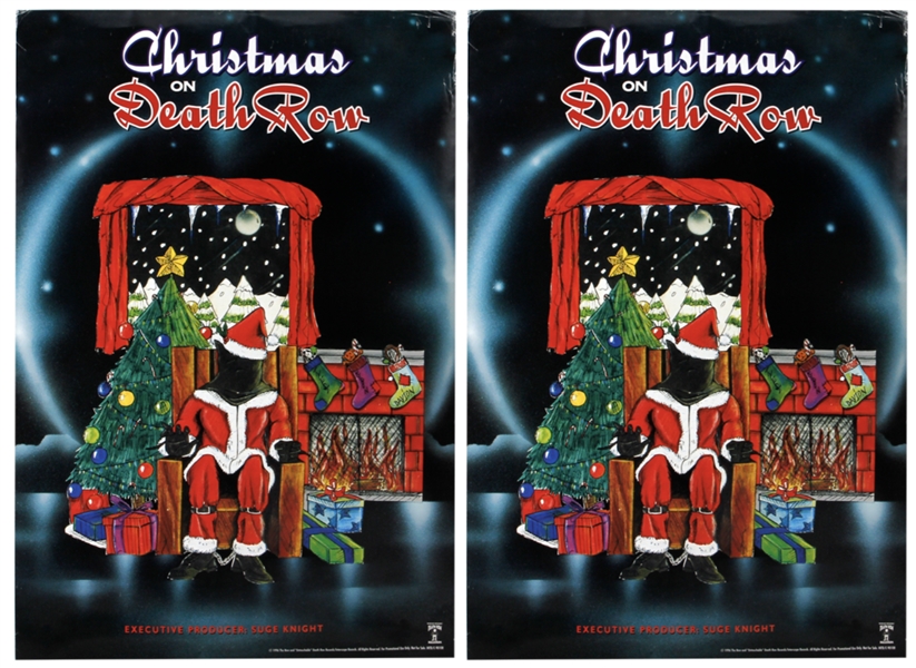 Death Row Records “Christmas on Death Row” Promotional Posters (2)