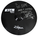 Blink-182 Travis Barker Stage Used & Signed Cymbal Signed to The Game
