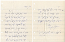 Michael Jordan Original Archive of 1981 Handwritten & Signed High School Love Letters Michael Says I Hope to Make a Living From Basketball (PSA & JSA)