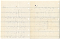 Michael Jordan Original Archive of 1981 Handwritten & Signed High School Love Letters Michael Says I Hope to Make a Living From Basketball (PSA & JSA)
