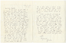 Michael Jordan Original Archive of 1981 Handwritten & Signed High School Love Letters Michael Says I Hope to Make a Living From Basketball (PSA & JSA)