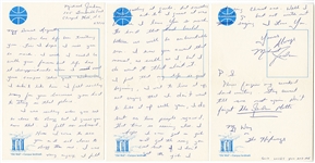 Michael Jordan Original Archive of 1981 Handwritten & Signed High School Love Letters Michael Says I Hope to Make a Living From Basketball (PSA & JSA)