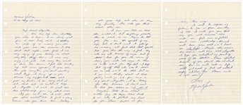 Michael Jordan Original Archive of 1981 Handwritten & Signed High School Love Letters Michael Says I Hope to Make a Living From Basketball (PSA & JSA)