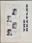 The Beatles Signed 1963 Concert Program (Caiazzo & REAL)