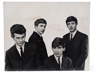 The Beatles Only Known Signed Original 16 x 20 Photograph in 1962 (Tracks UK & REAL)