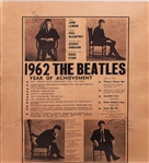 The Beatles Signed “1962 Year of Achievement” Handbill (Caiazzo & Tracks UK)