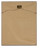 John Lennon “Mind Games” Gold RIAA White Matte Album Award Presented to John Ono Lennon