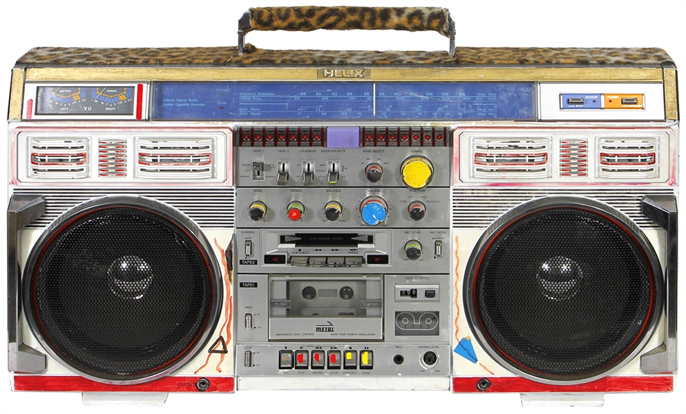 Original Boombox Ghetto Blaster Movie Prop Used in “Breakin” Movie