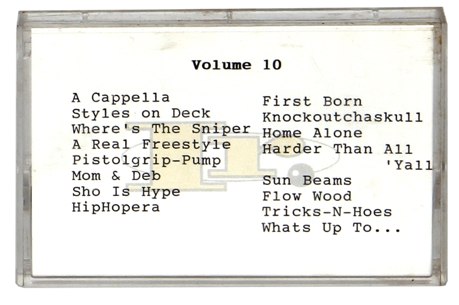Promotional Cassette for “Hip-Hopera” by Volume 10