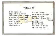 Promotional Cassette for “Hip-Hopera” by Volume 10