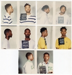 Wu-Tang Clan (5) Set of Original Mugshot Photographs Featuring Ol’ Dirty Bastard Never Before Seen!