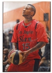The Game Original Photograph Playing with Los Angeles Slams Owned by The Game